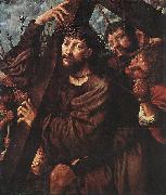 HEMESSEN, Jan Sanders van Christ Carrying the Cross wsg oil painting on canvas